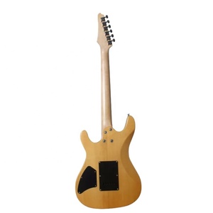Bolt-on Guitar điện 24 phím đàn ngọn lửa phong hàng đầu mà không cần <span class=keywords><strong>Pickguard</strong></span> S-S-H pickups cao cấp tùy chỉnh guitar điện nhà máy - Product Image 3
