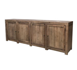 <span class=keywords><strong>Credenza</strong></span> a 4 Ante in Stile Vintage in Legno Recuperato, Vendita Diretta dalla Fabbrica - Product Image 2