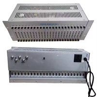 Modulador RF Analógico CATV de 24 Canales HD de Entrada Cabecera Modulador Analógico AV RF 24 en 1 Modulador Ágil Analógico de 24 Canales Fijos