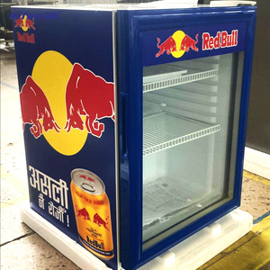 <span class=keywords><strong>Mini</strong></span> Refrigerador Redbull Más Vendido, Sistema de Alarma, Doble Temperatura, Refrigerador de <span class=keywords><strong>Bebidas</strong></span> de Aluminio, Exhibidor de <span class=keywords><strong>Bebidas</strong></span> Frías con Puerta de Vidrio - Product Image 4