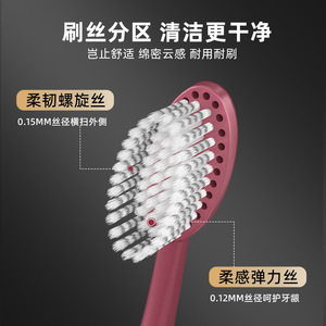 Brosse à dents Suzetrip à poils souples, tête large, pour adulte, usage domestique, haute qualité, nettoyage, carton de 300 pièces - Product Image 4