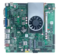 Offre Spéciale intel 5ème I3-5005U CPU mini itx carte mère double canal SATA 4COM 4USB3.0 DDR4 ITX carte mère industrielle