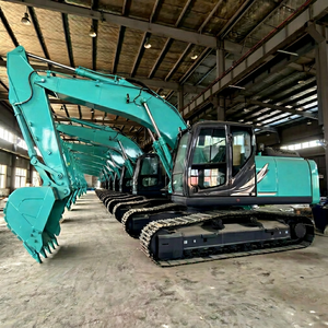 Offre Spéciale : Excavatrice sur Chenilles d'Occasion Originale Kobelco SK210 de 21 Tonnes, Modèle 2021, Moteur Hino, Pompe, Moteur et Boîte de Vitesses en Excellent État - Product Image 1