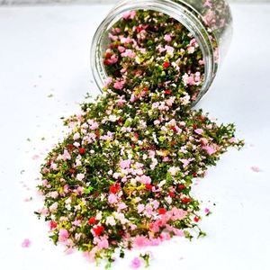 Custom Handmade Plastic Flower Foliage for Model Making - Perfect for Christmas Decorations - Product Image 1