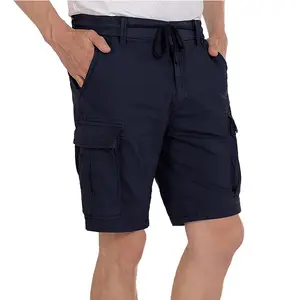 Pantaloncini da uomo Golf escursionismo pesca pantaloncini grandi e alti con tasche Multiple