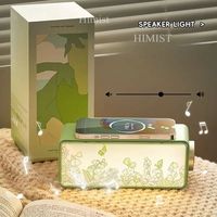Lampu Lukisan dengan Pengisian Daya Nirkabel, Speaker BT, Lampu Suasana Malam untuk Dekorasi Rumah, Dilengkapi White Noise, Cocok untuk Hadiah