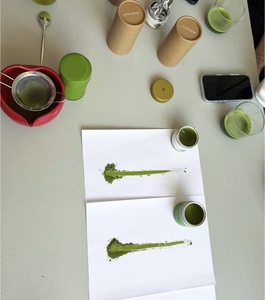 Matcha en Polvo de Grado Culinario 50g - Directo de China, Aroma Intenso por Vaporización Profunda, Verde Brillante, Bolsa Resellable con Base para Repostería - Product Image 2