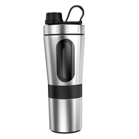 Gourdes d'eau Chic 2026 – Bouteille d'eau de sport d'extérieur en acier inoxydable à paroi simple détachable pour la consommation