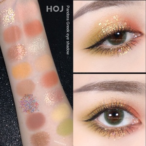 HOJO maquillajes <span class=keywords><strong>de</strong></span> la linia <span class=keywords><strong>max</strong></span> Por encargo artist sombra <span class=keywords><strong>de</strong></span> ojos impermeable fácil a color paleta  maquillajes <span class=keywords><strong>de</strong></span> la - Product Image 4