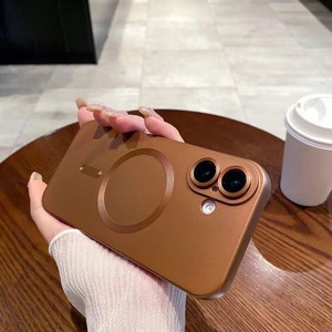 Étui de téléphone de luxe en TPU métallique mat avec protection d'objectif, antichoc magnétique, compatible avec la charge sans fil 5G pour <span class=keywords><strong>8</strong></span> <span class=keywords><strong>Plus</strong></span> - Product Image 3