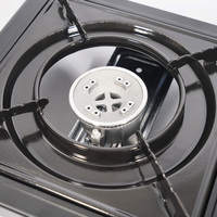 Classique 1 brûleur automatique extérieur Portable cuisinière à gaz métallique Split Structure Butane Camping poêle