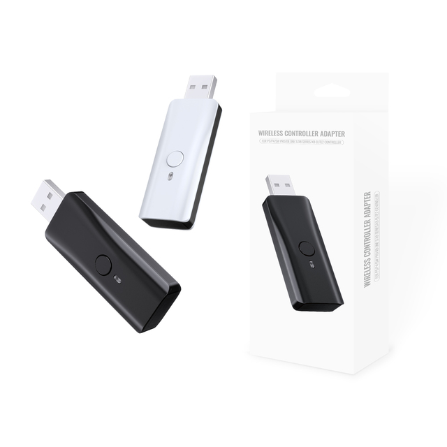 Universal Magic Controller Adapter Compatible for PS5/PS4/NSW/PC Console USB-A Connector Supports Multi-Platform Game Accessory