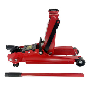Gato hidráulico de 2.5 toneladas de perfil bajo de acero para elevación y reparación de vehículos - Product Image 1