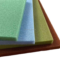 Feuille de mousse de silicone RTV-2 imperméable orange pour presse à vêtements et table de repassage