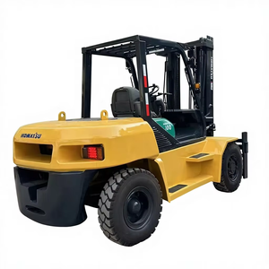 Chariot élévateur diesel Komatsu 10 tonnes avec design ergonomique pour réduire la fatigue de l'opérateur lors de longues périodes de travail - Product Image 1