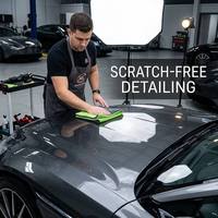 Juego de Toallas de Microfibra de Una Sola Capa con Bucle Trenzado para Detallado Automotriz Profesional, Suaves, Sin Pelusas, Sin Rayas, Marca Tavelya, para Lavado de Autos