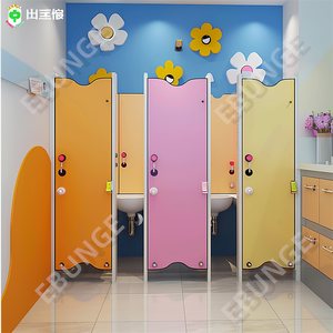 Thiết kế hiện đại New <span class=keywords><strong>HPL</strong></span> nhỏ gọn Laminate cho trẻ em nhà vệ sinh phân vùng buồng - Product Image 6