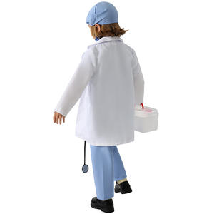 Traje de médico Cosplay ropa Tv película quirófano niño dentista pequeño Doctor bata quirúrgica niños - Product Image 6