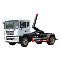 Camion à benne basculante DONGFENG 4x2, volume du conteneur de 10 m3, moteur diesel Cummins 170 CV, Euro 3, camion de collecte des déchets