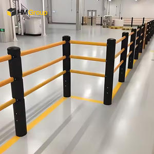 Barrera de Seguridad de Plástico Flexible Amarillo de Alta Visibilidad para Estacionamiento - Product Image 1