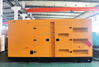Générateur électrique diesel 400 kW 500 kVA, démarrage automatique ATS, démarrage à distance, type super silencieux insonorisé avec capot, moteur QSZ13-G3