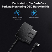 Câble de chargeur de voiture USB-C 5V 2.5A, kit de câblage direct OBD 3,2 mètres, 24 heures pour caméra embarquée, caméscope, DVR de véhicule