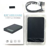 Vente directe du fabricant d'installation sans outil Boîtier de disque dur externe portable 2.5 pouces 3.1