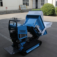 In China Hergestellter Mini-Lader mit CE- und EPA-Zertifizierung für Landwirtschaft, Bau und Mikrobergbau, Diesel-Raupenkipper, Schlamm-Buggy mit Frontmotorpumpe