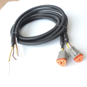 Deutsch DT04-12P DT06-12S車の防水コネクタオスメスプラグ、<span class=keywords><strong>2</strong></span> <span class=keywords><strong>3</strong></span> 4 6 8 12ピンワイヤー15CM22-16AWG自動ワイヤーハーネス - Product Image 2