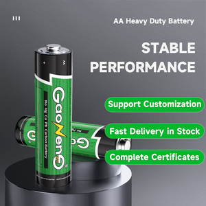 Gaonen gmax LR6 1,5 V AA UM-3 Carbon Zink Trocken batterie Super Heavy Duty R6P für Fernbedienung Spielzeug Elektro werkzeuge - Product Image 2