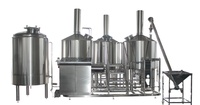 Équipement de brassage de bière en acier inoxydable 304, chaudière de brassage professionnelle SUS304, système de brasserie artisanale industrielle pour pub