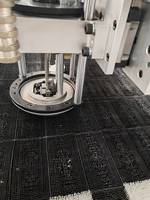 Machine de découpe textile motorisée CNC de haute précision industrielle avec coupeur automatique pour l'industrie du vêtement, certifiée ISO