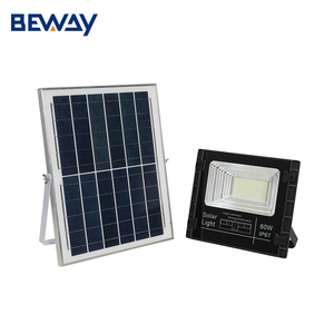 Último Diseño de Luminarias con Batería LiFePO4, 40W 60W 120W 200W 300W 400W 500W 1000W, Reflector Solar LED Negro - Product Image 3