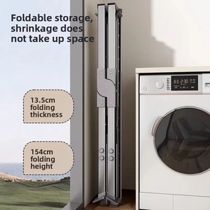 Stendibiancheria Pieghevole Regolabile in Alluminio - Stendino Autoportante a X <span class=keywords><strong>per</strong></span> <span class=keywords><strong>Balcone</strong></span> e Esterni - Product Image 4