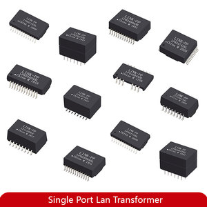 Módulos de frecuencia magnética, amplificador de potencia de circuito impreso Gigabit, aislamiento Ethernet, transformadores Poe + Lan - Product Image 2