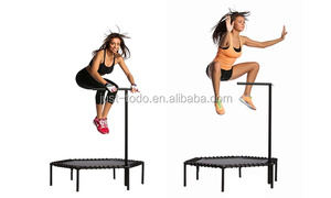 Trampolín Hexagonal de 50 Pulgadas para Gimnasio, con <span class=keywords><strong>Bungee</strong></span> de Seguridad para Adultos, para Ejercicio en Interiores - Product Image 5