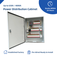 Armoire de distribution basse tension 0-1600A pour chantier, coffret électrique de contrôle de puissance