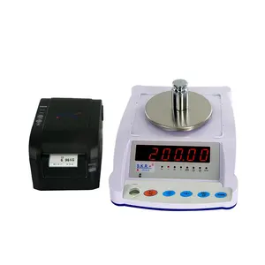 SAKURA BN-V8DLwith printer, tiga warna alarm, laboratorium digital presisi elektronik 2100g/0.01g keseimbangan lab