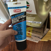 Graisse pour système de freinage SL CRC Silaramic enrichie en céramique acrylique, lubrifiant pour freins à température extrême, silicone, caoutchouc EPDM, caoutchouc nitrile