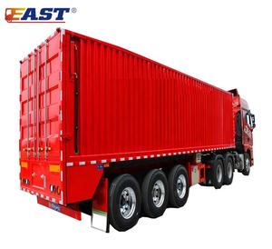 Remorque à décharge automatique, livraison rapide de corée du sud, remorque pour la livraison de sable et de pierre au sol - Product Image 2