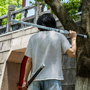 Zhao Kongcheng abatt le sabre divin, le gardien <span class=keywords><strong>de</strong></span> <span class=keywords><strong>nuit</strong></span> porte un sabre en bois. - Product Image 6