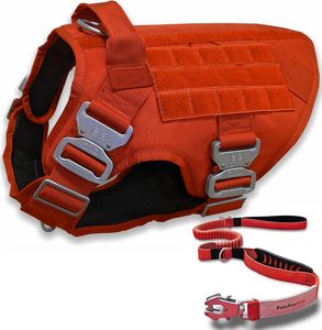 Échantillon gratuit corde de traction pour animaux de compagnie bouton rembourré luxe confortable gilet réfléchissant harnais pour chien avec absorption des chocs - Product Image 1