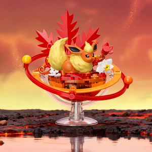 Ensemble de blocs de construction à assembler soi-même, série Planètes, modèle de personnage renard mignon multi-formes, jouet de collection, <span class=keywords><strong>figurine</strong></span> d'anime, ornement de bureau - Product Image 5
