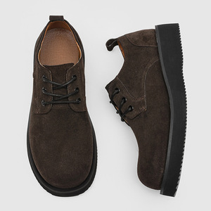 <span class=keywords><strong>Scarpe</strong></span> Derby da <span class=keywords><strong>Uomo</strong></span> con Suola Spessa e Rialzo Interno, Stile Britannico Casual con Lacci, Autunno Inverno 2026, Modello 1560 - Product Image 1