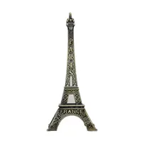 सबसे अच्छा बेच रचनात्मक सजावट फिटकिरी मिश्र धातु खिलौना हस्तनिर्मित उपहार पेरिस स्मृति चिन्ह एफिल टॉवर