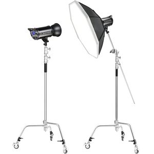 Supporto per Treppiede in Acciaio Inox con Ruote, Binario di Supporto per <span class=keywords><strong>Fotografia</strong></span>, Slider per <span class=keywords><strong>Macchina</strong></span> Fotografica, Diametro 25mm, Set da 3 Pezzi - Product Image 5
