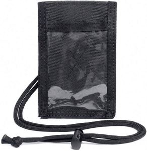 ที่ใส่บัตรประจำตัวแบบยุทธวิธี BSCI พร้อมสายคล้องคอปรับได้ ผลิตจากผ้า Cordura 1000D  พร้อมที่เกี่ยวแบบถอดได้ และที่ใส่ป้ายแบบติดแถบตีนตุ๊กแก  พร้อมพวงกุญแจ - Product Image 2