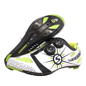 <span class=keywords><strong>Scarpe</strong></span> da <span class=keywords><strong>Ciclismo</strong></span> Sidebike SD008 PRO ROAD Regolabili in Fibra di Carbonio con Suola in Rete e Tomaia in Microfibra - Product Image 1