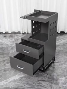 Chariot de rangement pour salon de coiffure, armoire à outils spéciale pour salon de coiffure, étagère de salon de coiffure, armoire à miroir avec tiroirs - Product Image 2