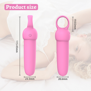 Mini Vibrador de Bala Y <span class=keywords><strong>Love</strong></span>, Potente Estimulador de Clítoris y Punto G para Diversión en Solitario o en Pareja, Masturbación Vaginal para Mujeres - Product Image 1